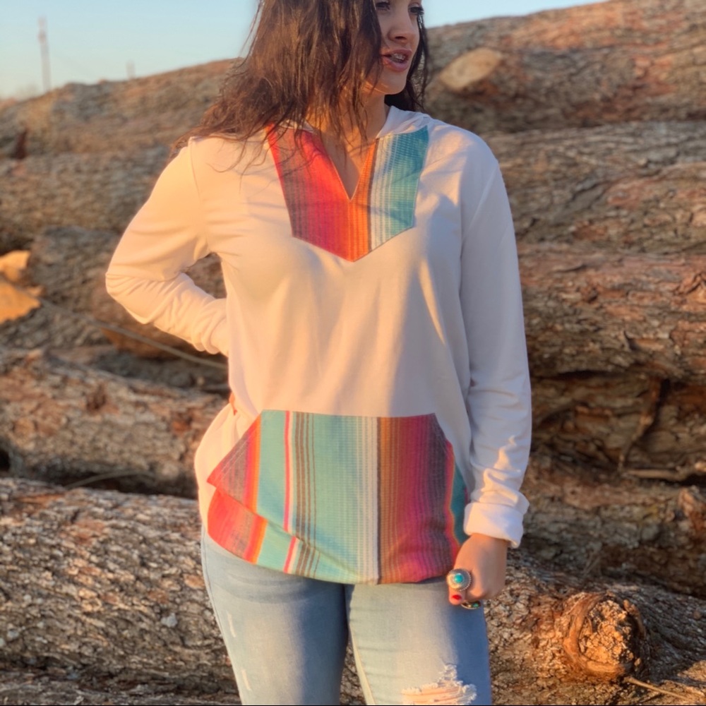 Serape Hoodie - Picture 2 of 8